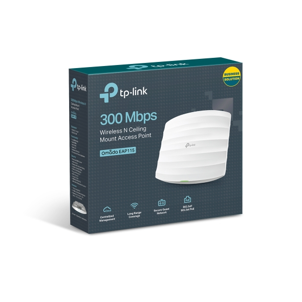 Tp-link 300Mbps Wireless N Ceiling Mount Access Point-EAP115 | Shopee ...
