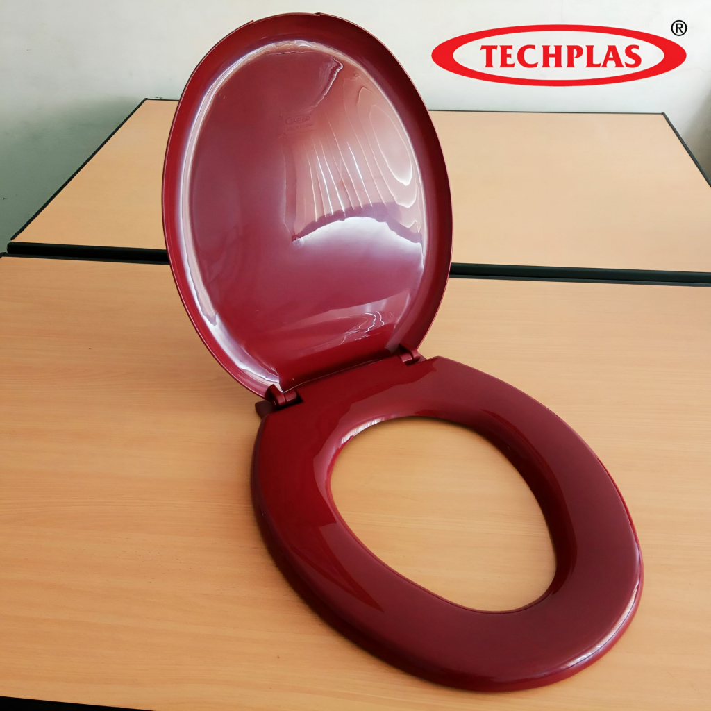 Close The Toilet Seat+Maroon Universal Toilet Seat Pad Shopee Philippines