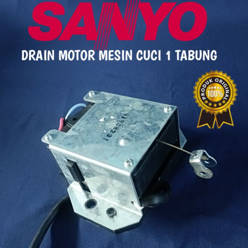MESIN Sanyo ORIGINAL 1tube Washing Machine Dryer MOTOR DRAIN Shopee
