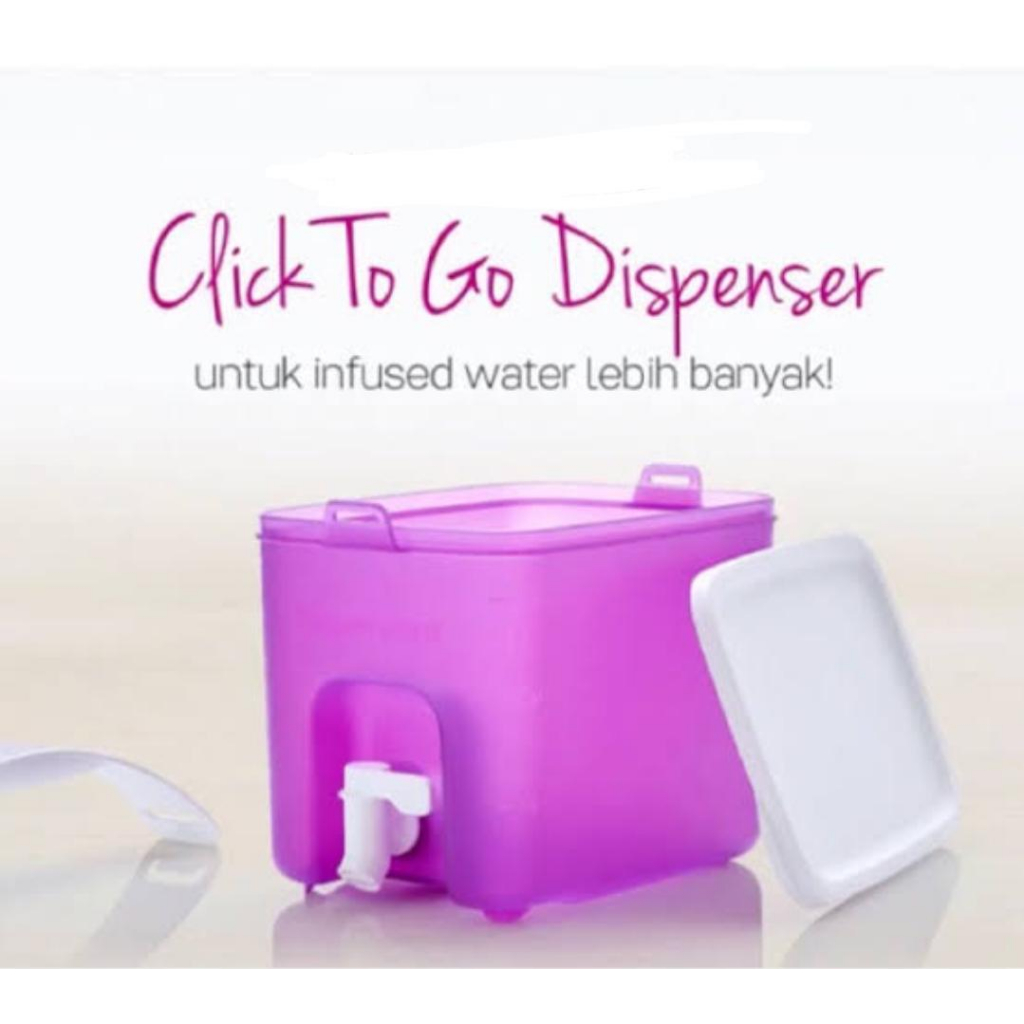 Click To Go Dispenser (1) - Free Glass | Shopee Philippines