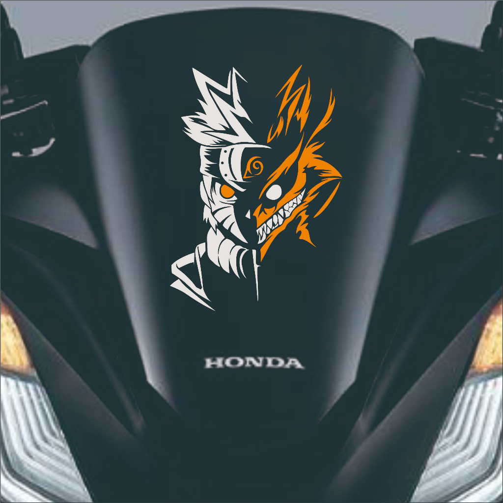 Naruto cutting Sticker For pcx nmax Motorcycle whinsil Shopee Philippines