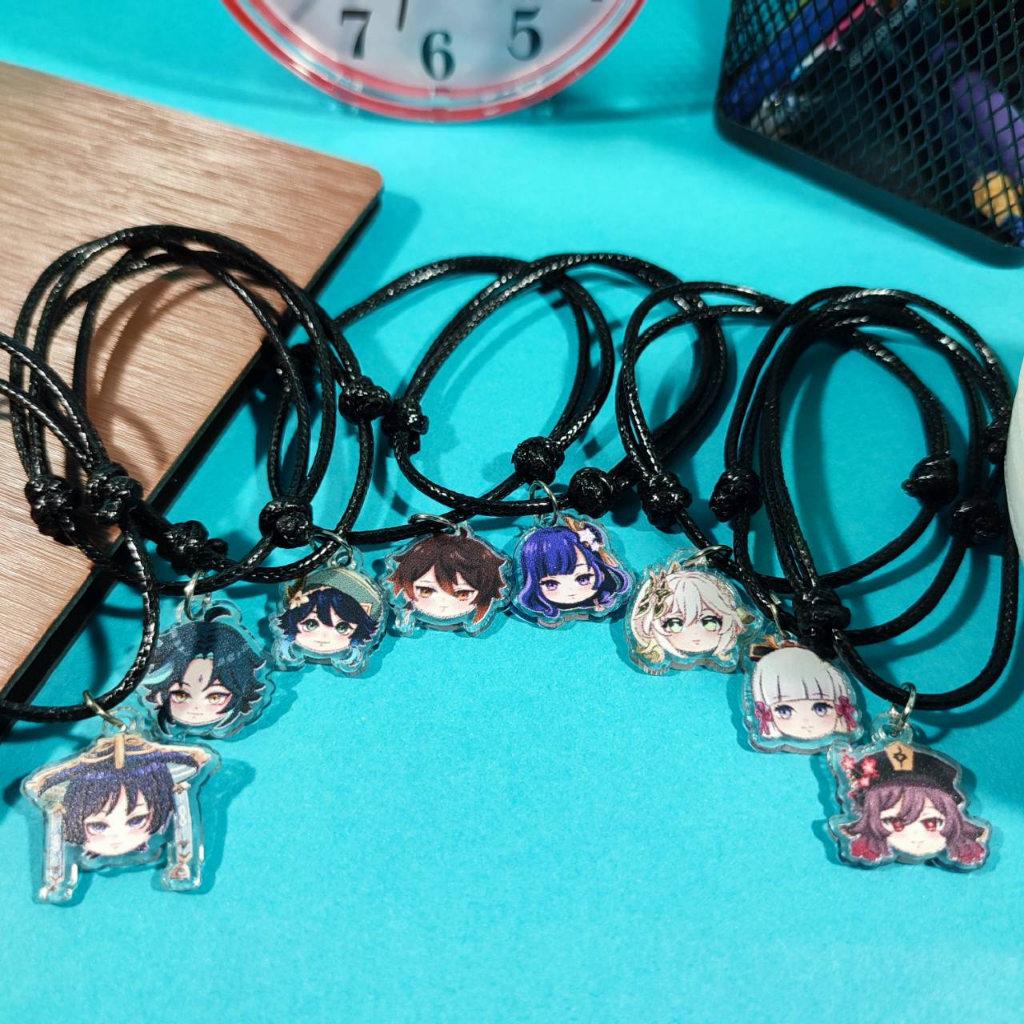 Genshin Game Bracelet - Anime Merchandise Bracelet - Female Character ...