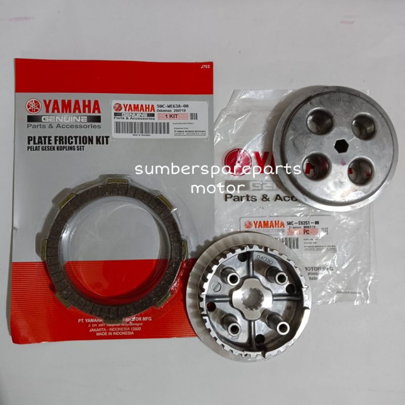 Yamaha Jupiter MX New NVL 50C Clutch Plate+Clutch Housing Package