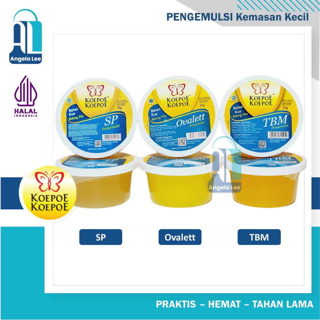 Koepoe Koepoe Ovalett TBM SP Cake Softener Emulsifier Halal MUI ...