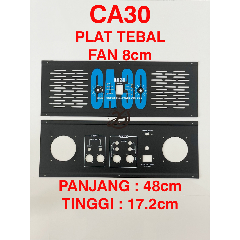 Ca30 COVER PLATE (1 SET) PREMIUM CA 30 PANEL BOX FRONT REAR PANEL POWER ...