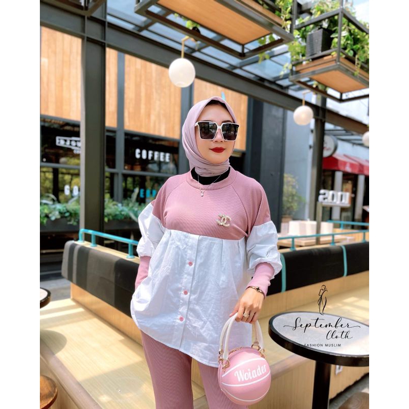 Original SASKI ONESET SET PREMIUM KNITE MATERIAL | Shopee Philippines