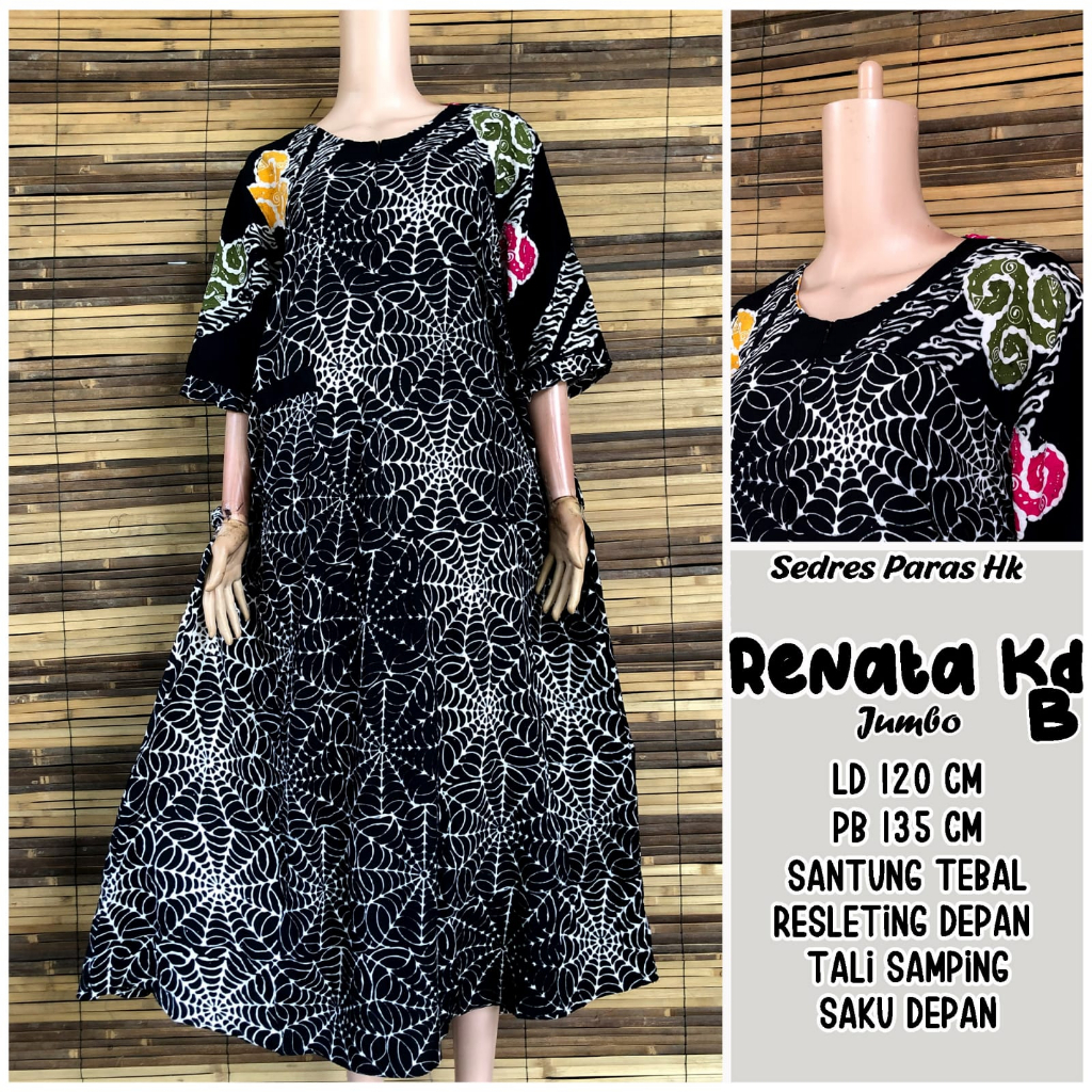Jumbo DASTER RENATA PARAS LD 120 Pb135 DASTER BATIK PEKALONGAN DASTER ...