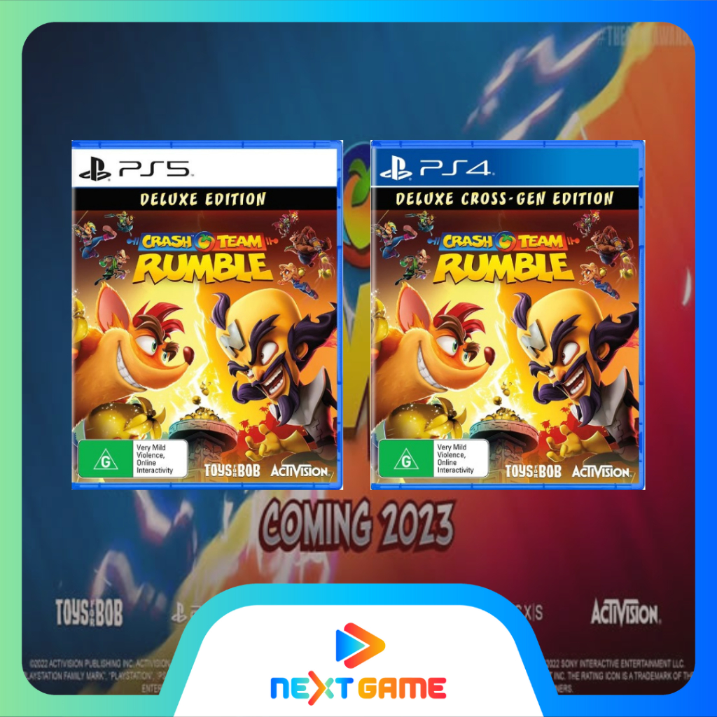 Ps4/ps5 Crash Team Rumble Deluxe Edition | Shopee Philippines