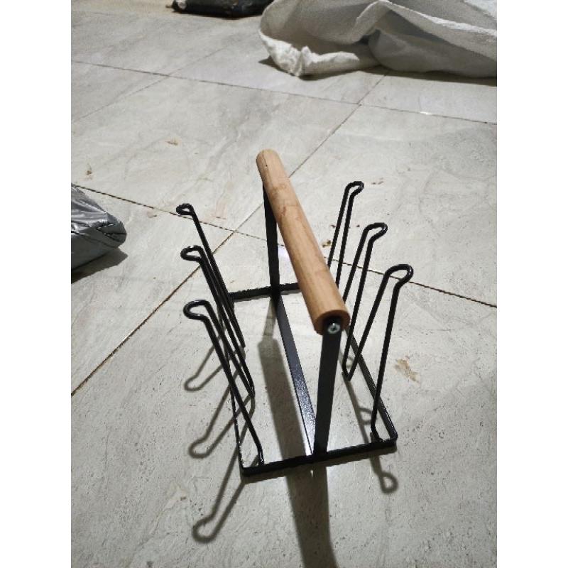 Glass Rack Cup Holder Cup Holder Organizer Stainless Steel Aesthetic