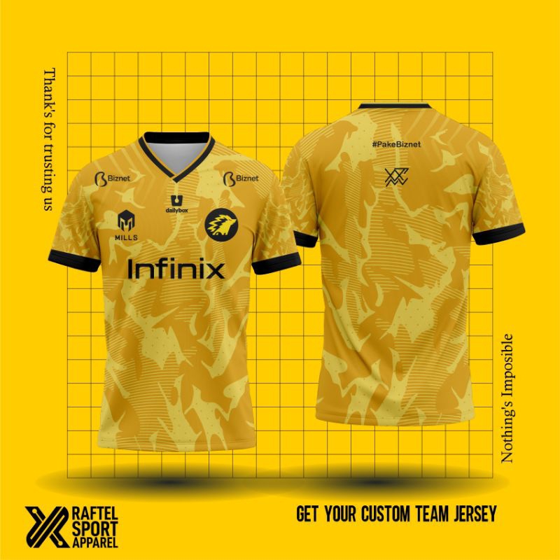 Jersey Onic Esport 2023 Full printing Shopee Philippines