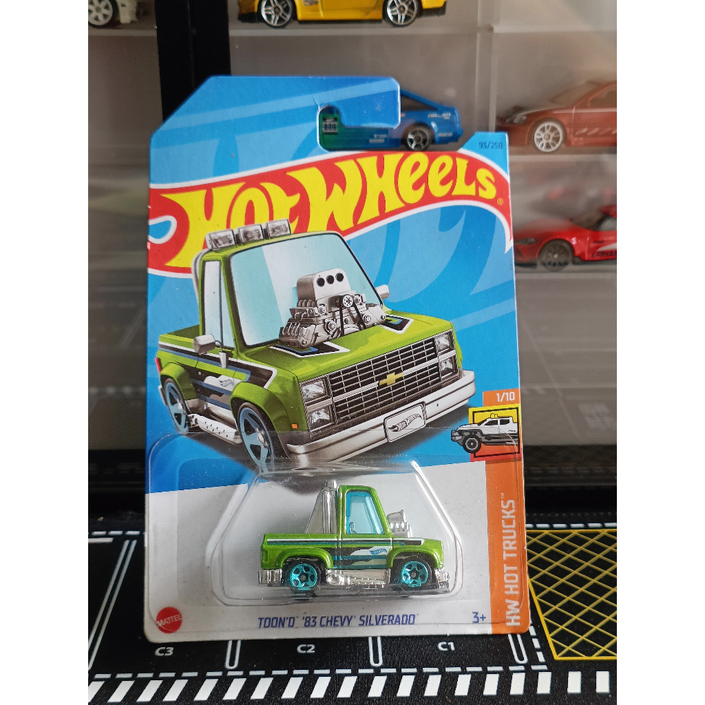 Decalcomanie Acquatiche Per Hot Wheels 1:64 – '83 Chevy Silverado SHARK 001