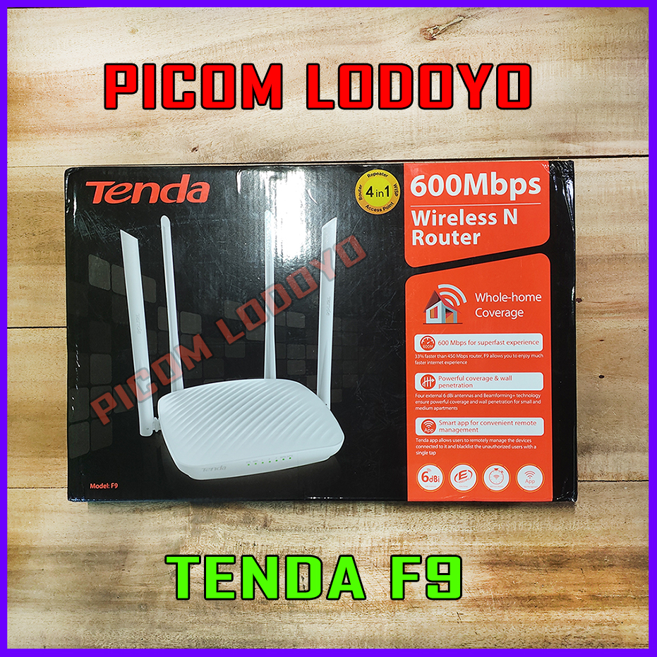 Tenda F9 V1 0 600mbps Wireless N Router Repeater Access Point Wisp