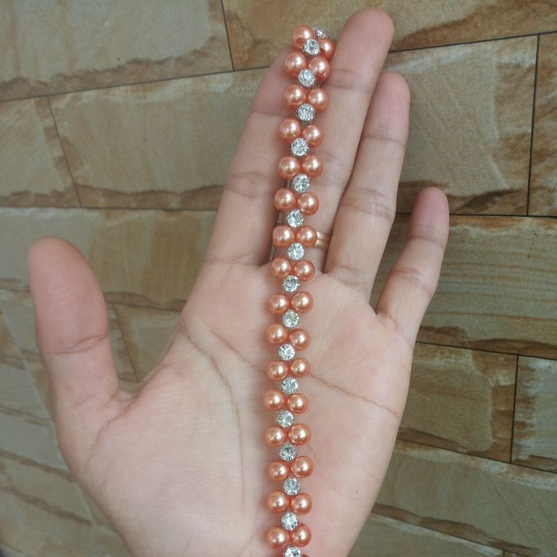 Pearl string pearl sprinkled pearl sequin/ 1cm/ monte | Shopee Philippines