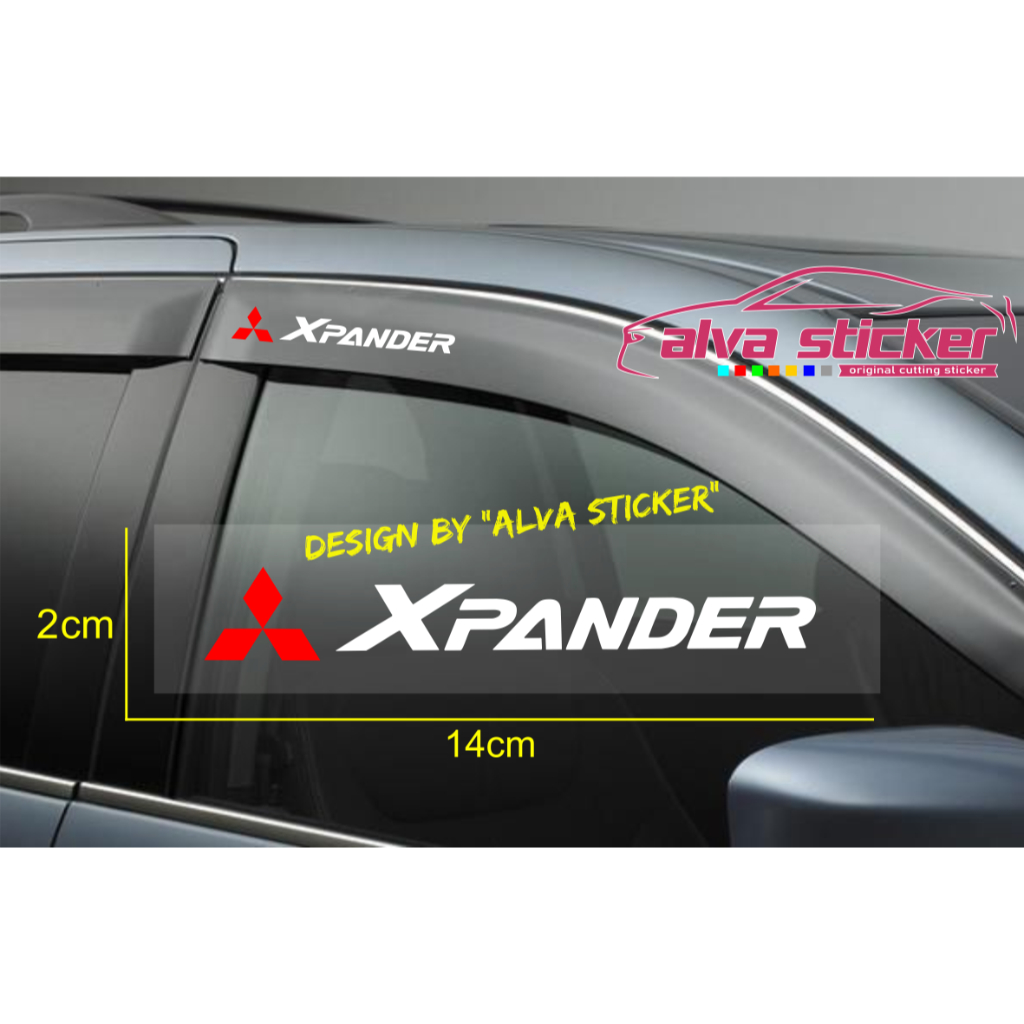 Best sticker xpander cutting sticker Car Gutter mitsubishi xpander