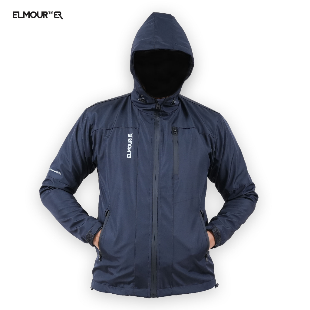 Elmour Outdoor Waterproof Jacket Goretex Water and Windproof | Shopee ...