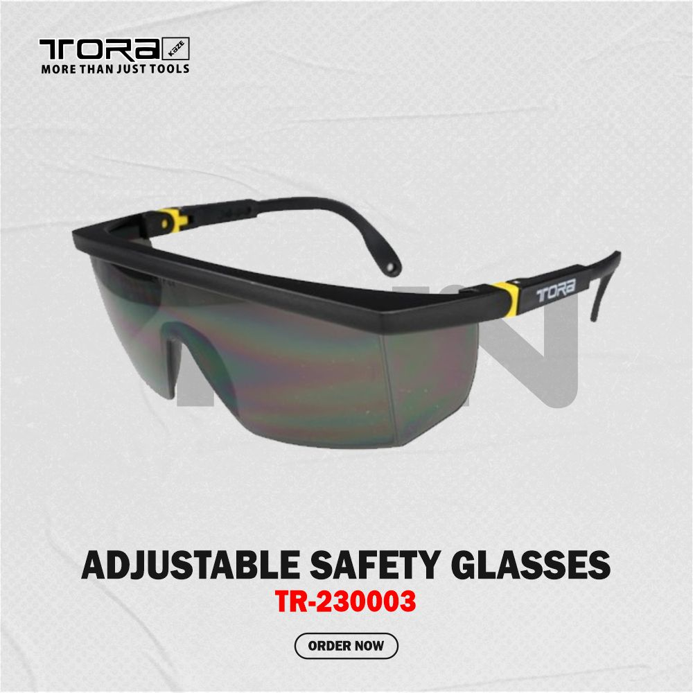 Tora ADJUSTABLE SAFETY GLASSES Gray TR230003 (SAFETY Glasses