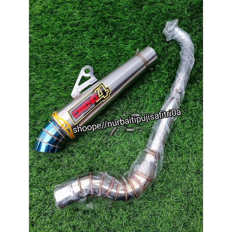 Daeng Pipe canister conical open specs exhaust Pipe for Wave 125xrm 110