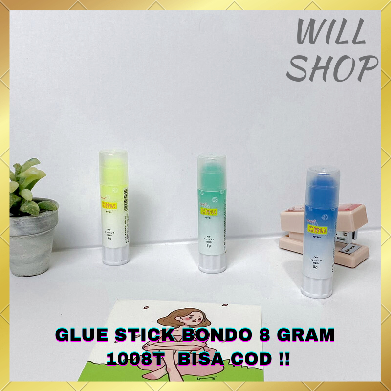 Glue STICK GLUE STICK GLUE STICK/BONDO Paper GLUE 8gram 1008T