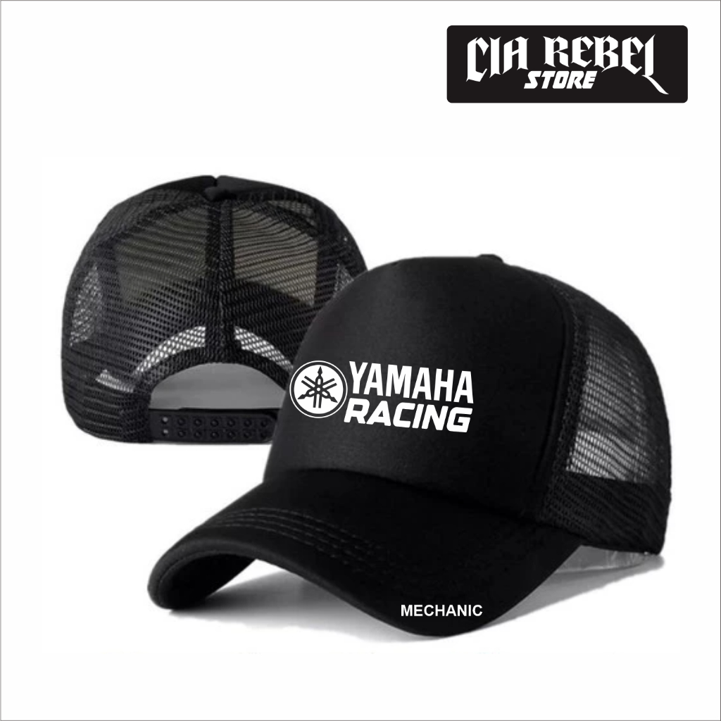 Yamaha Racing Mechanic Trucker Net Hat Shopee Philippines