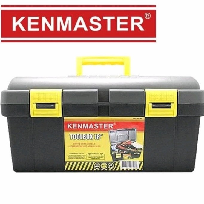 Kenmaster 18 INCH TOOL BOX MULTIFUNCTIONAL TOOL BOX 45 CM | Shopee ...