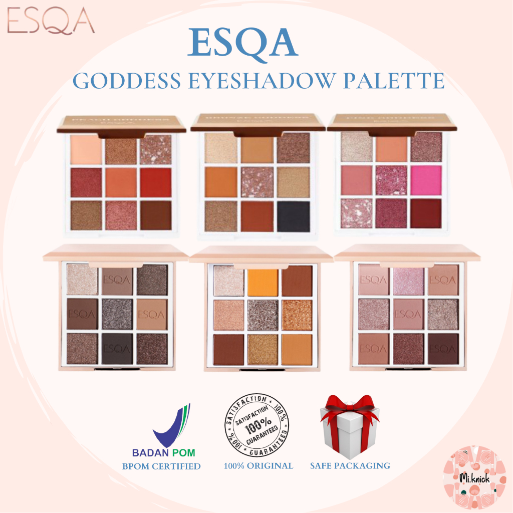 Esqa Goddess Eyeshadow Palette Shopee Philippines