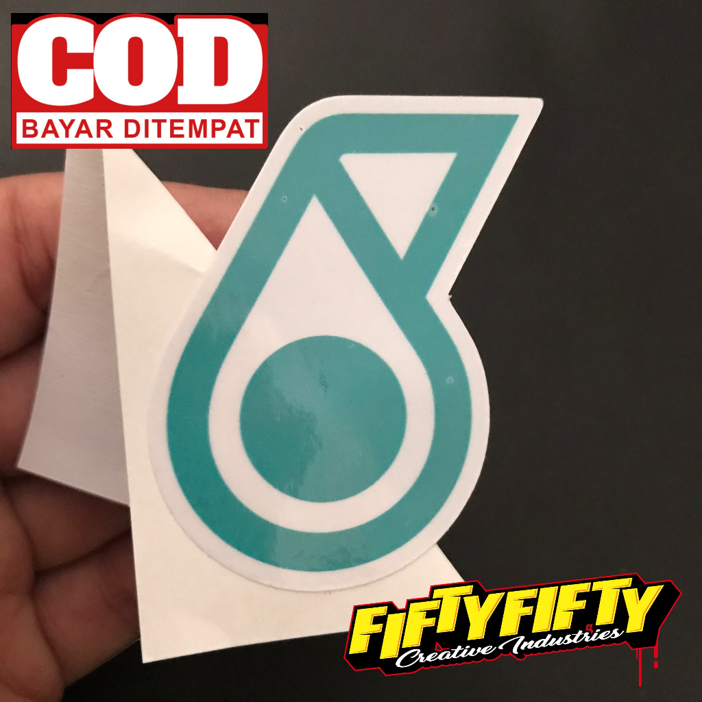 Print Cut PETRONAS LOGO Sticker Printing Glossy Lamination Sticker ...