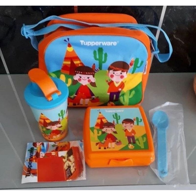Junior bento Tupperware lunch container for kindergarten children ...
