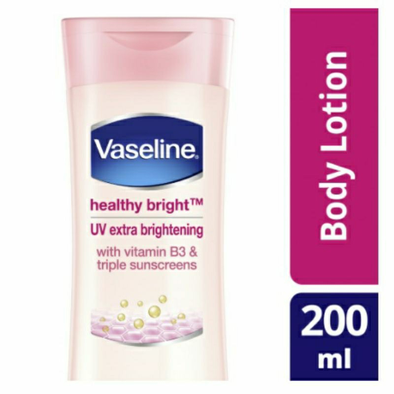 Vaseline Healthy Bright Triple Sun Screens 200ml/ RIJEK STICKER ...