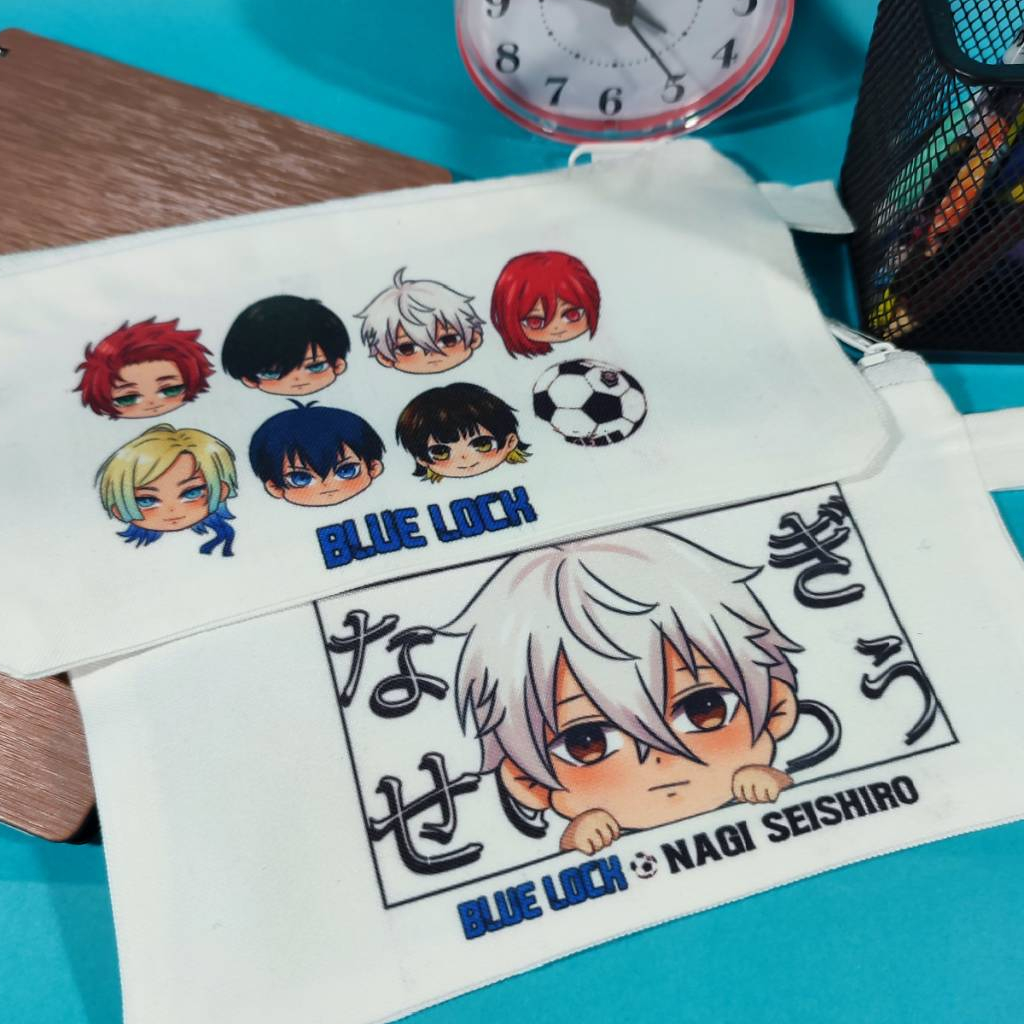 Anime Federmäppchen Bachira Meguru - 21cm 3-Fach Organizer | Schulsaison Geschenk Für Fans