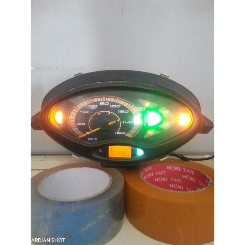 PUTIH Honda Karisma 125 X Original White Kilometer Speedometer
