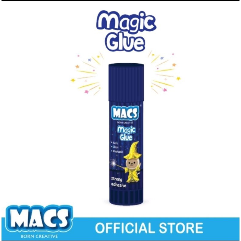 Glue Stick Macs magic Glue Paper Glue Stick Colored Glue Swivel Glue