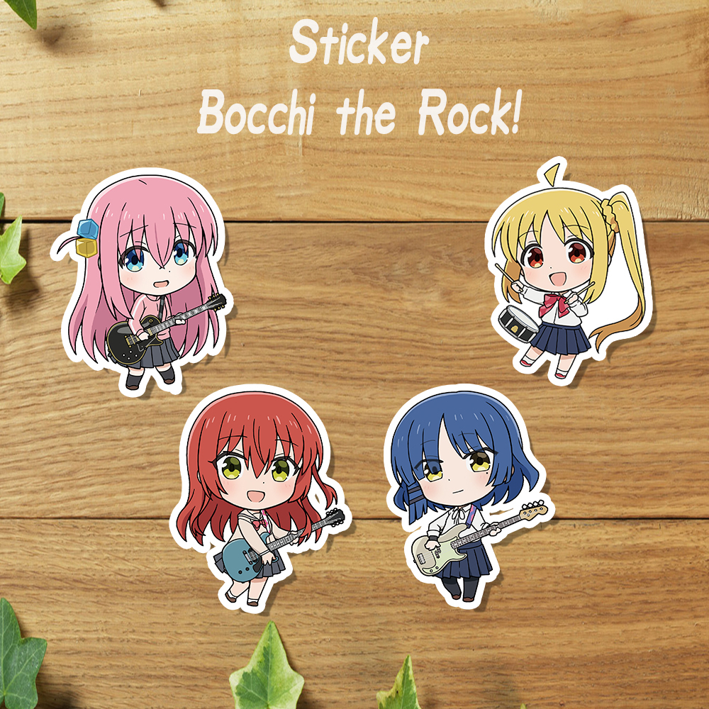 Bocchi the Rock Anime Sticker! / Bocchi Ryou Nijika Pack Stickers ...