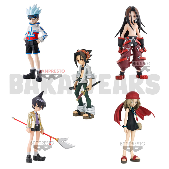 Action Figure Shaman King Figure Display Yoh, Anna, Hao, Tao Ren