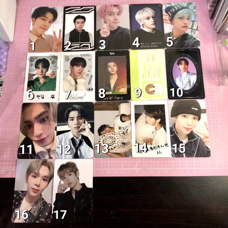 Official PHOTOCARD WAYV SUNGCHAN SHOTARO HENDERY YANGYANG TEN XIAOJUN ...