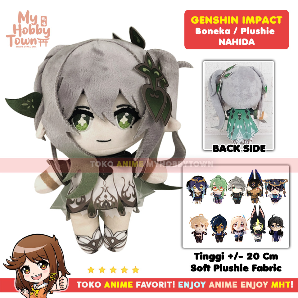 Anime Doll Game Character Genshin Impact Nahida Sumeru Plushie Doll