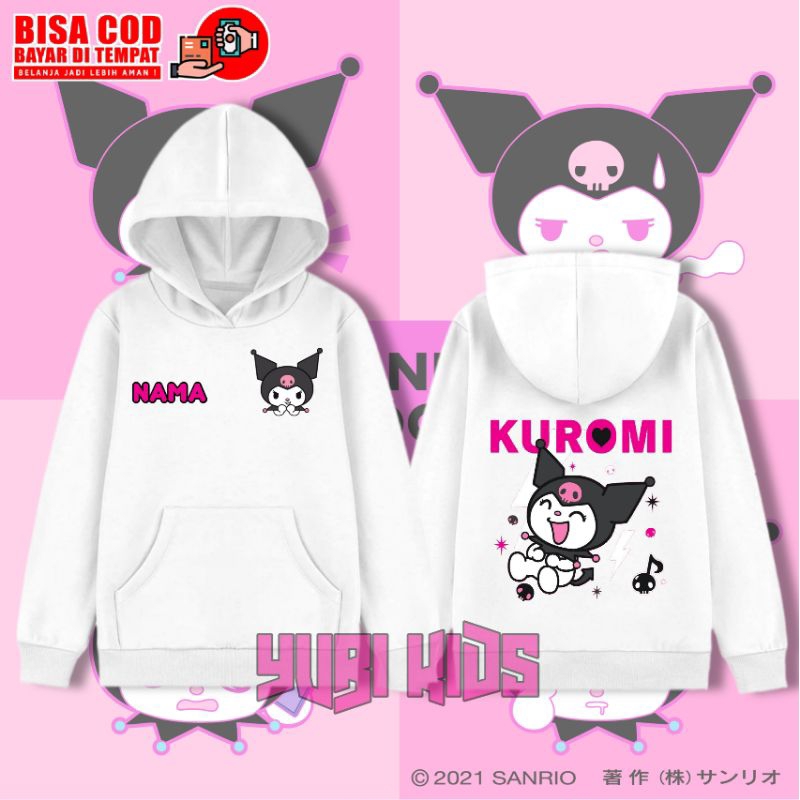 Kuromi My Melody Children's Hoodie Jacket/Cute Kuromi Children's Hoodie