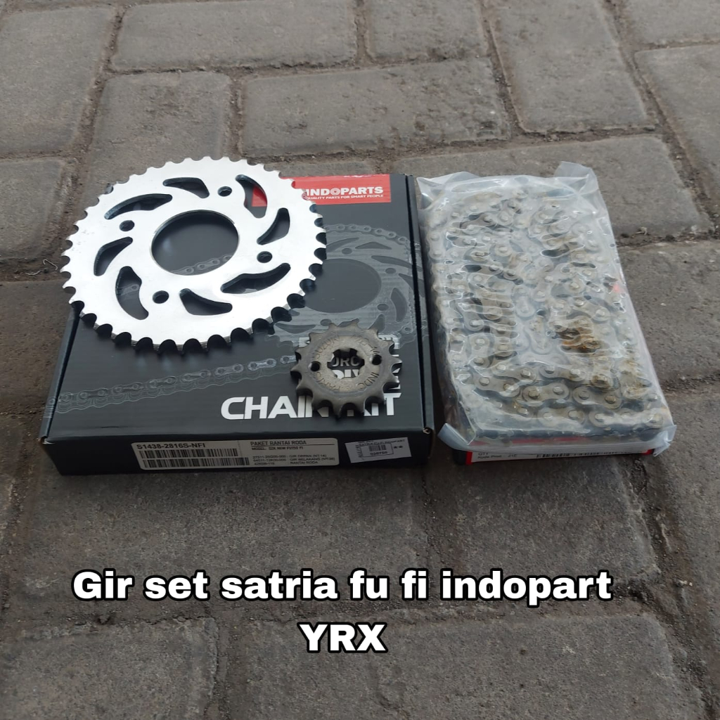 Gear GEAR SET GEAR Complete Package Raider FU 150 FI Injection FACELIFT INDOPART Shopee