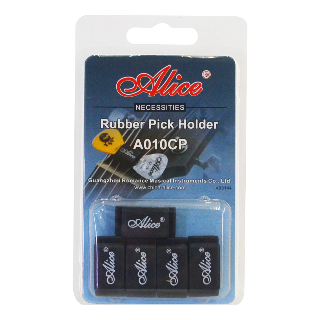 Alice Rubber Pick Holder Guitar Pickholder Rubber Guitar Pick Holder ...