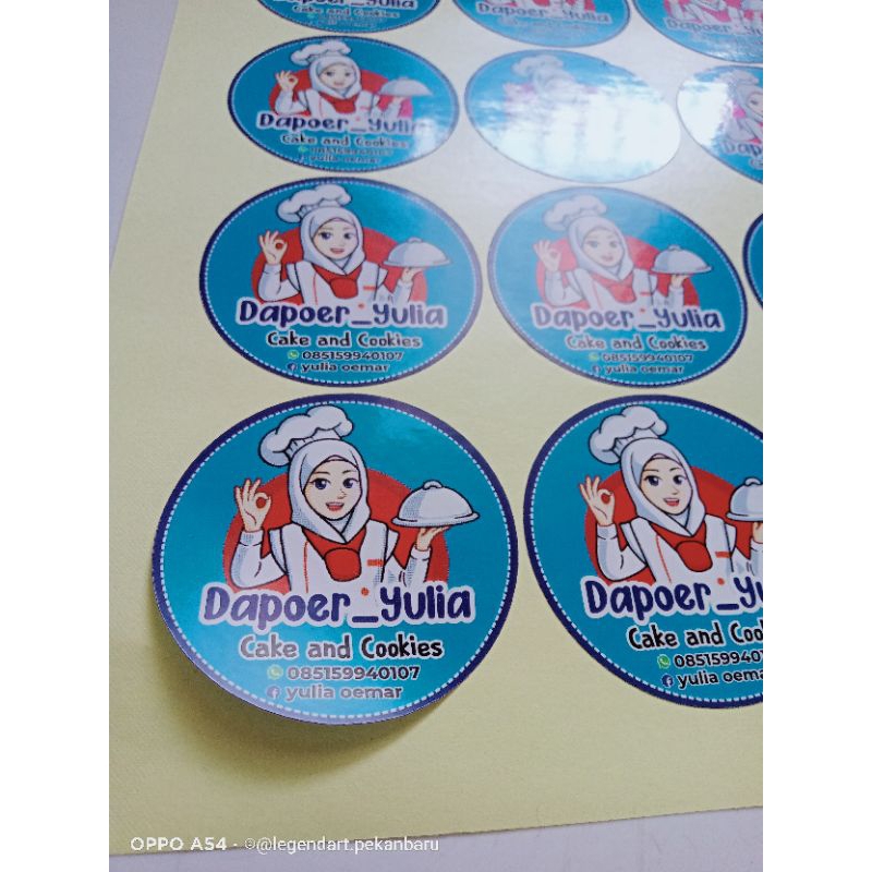 Print A3+ Packaging Label Stickers + Cut + Custom Cut According to ...