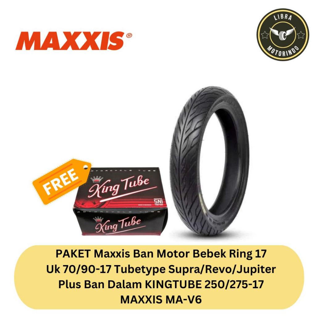 Maxxis Package Of Duck Ring Motorcycle Tires 17 Uk 70/9017 Tubetype