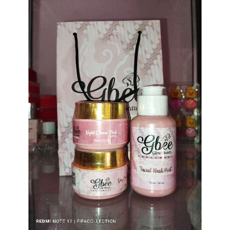 Pink GBEE Package || Gbee Facial wash || Oxy beauty gbee || Day cream ...