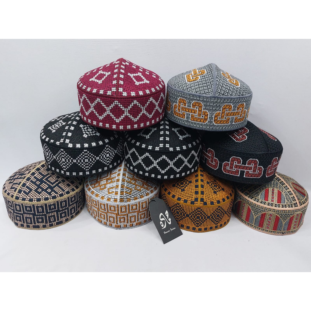 Pakistani HAMADA Exclusive Caps BOX Packaging/Full Embroidered Caps