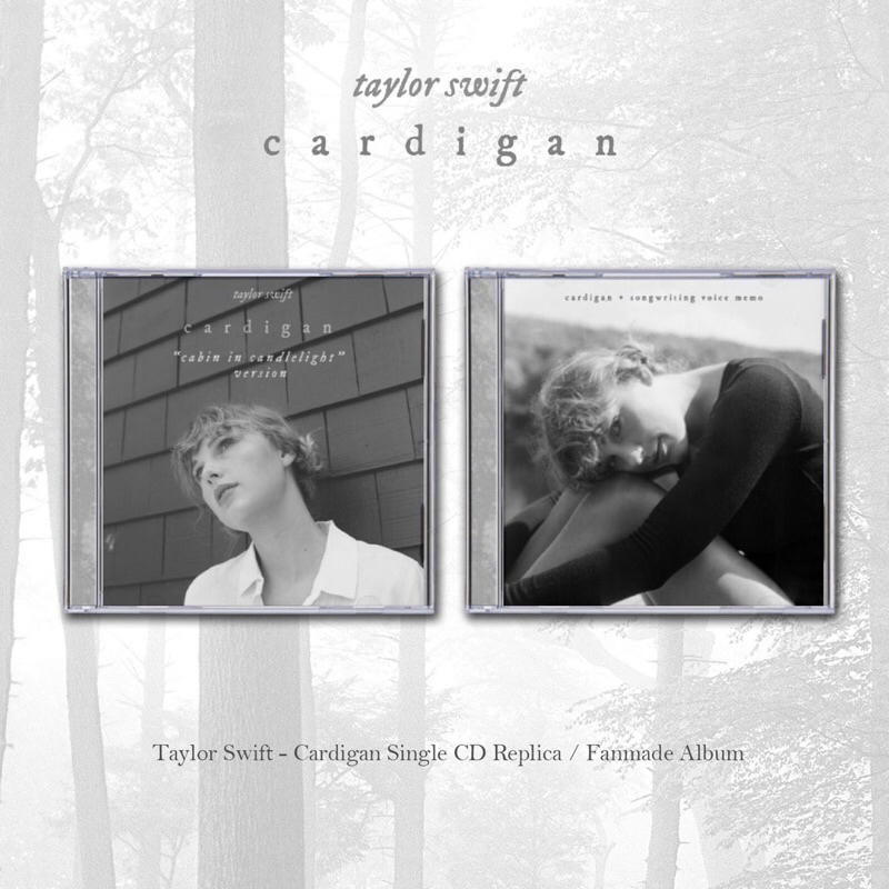 Taylor Swift ‎– Cardigan (Cabin In Candlelight Version) (Website Exclusive,  Limited Edition, CD Single)