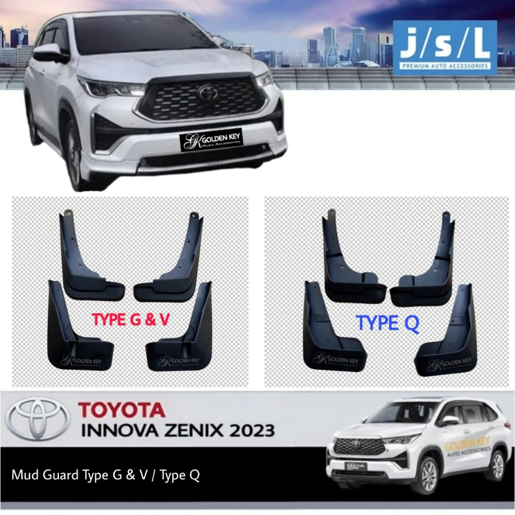 MUD CARPET - MUDGUARD INNOVA ZENIX JSL | Shopee Philippines
