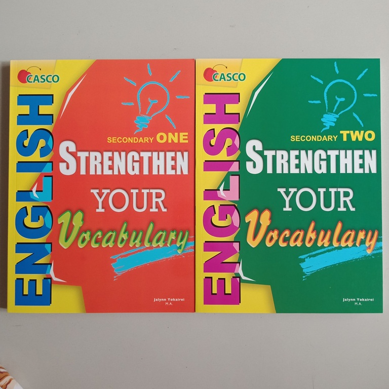 Second English Strength Your Vocabulary Book 1 - 2 (Selection Per Book ...