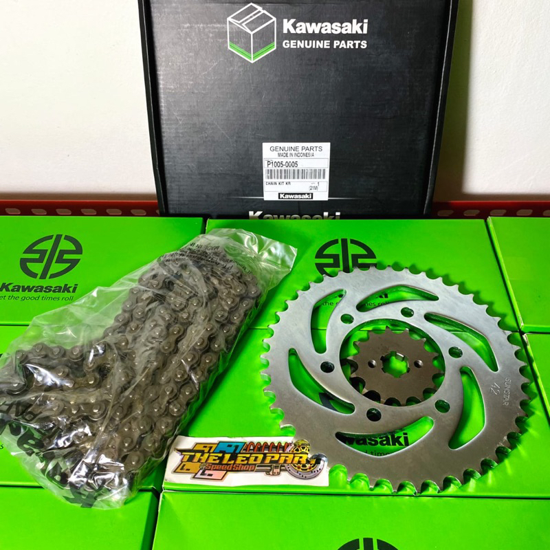 Gearset GEARSET Ninja 150 R SS Original Kawasaki Gunuine Parts Shopee