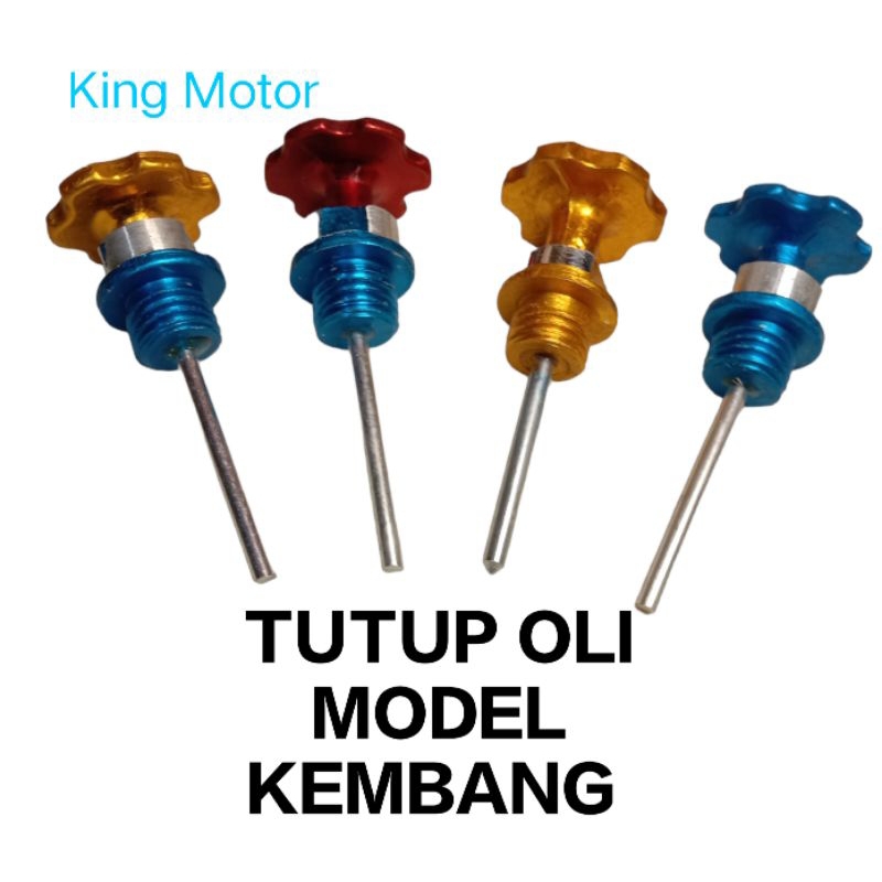 MESIN Motorcycle Engine Oil Cap UNIVERSAL Variation HONDA YAMAHA Flower