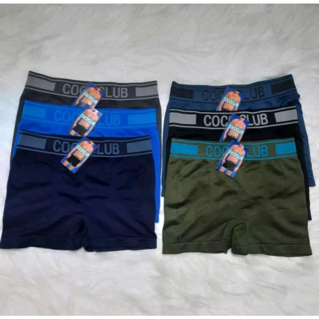 Coco club Boxer Men's Underwear Contains 2 Motifs Soft, Cool Material ...