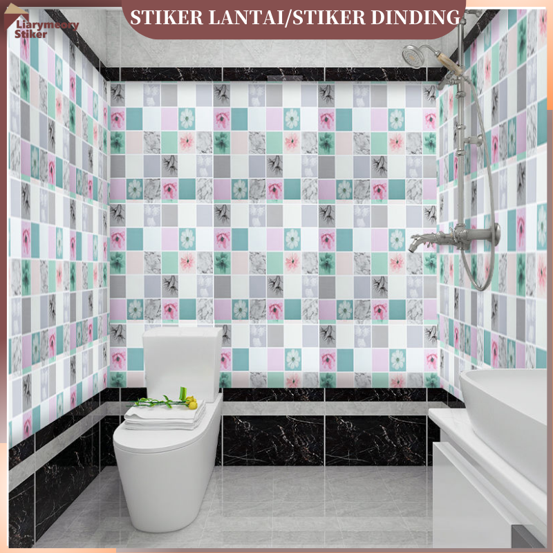 Antioil Marble Wallpaper Kitchen Sticker 60*300cm Self Adhesive