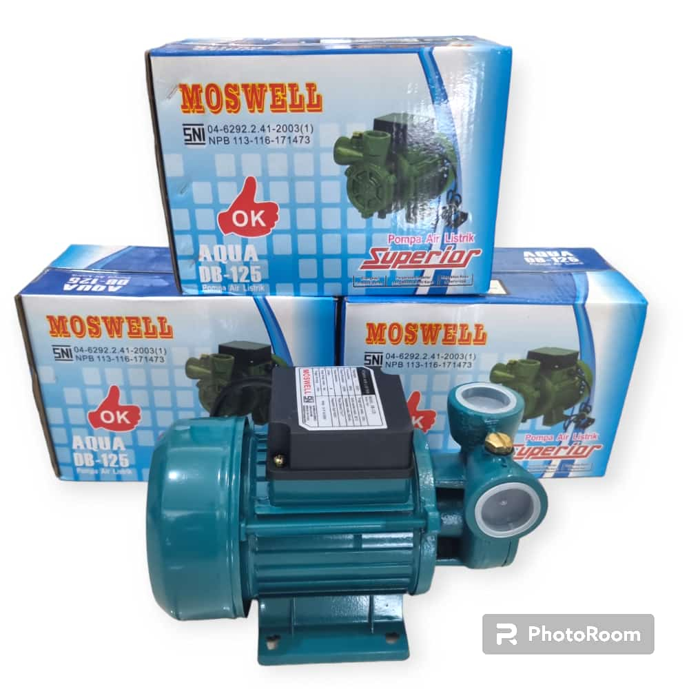 MESIN NEW Warehouse clearance!!! MOSWELL DB-125 Water Pump Machine ...